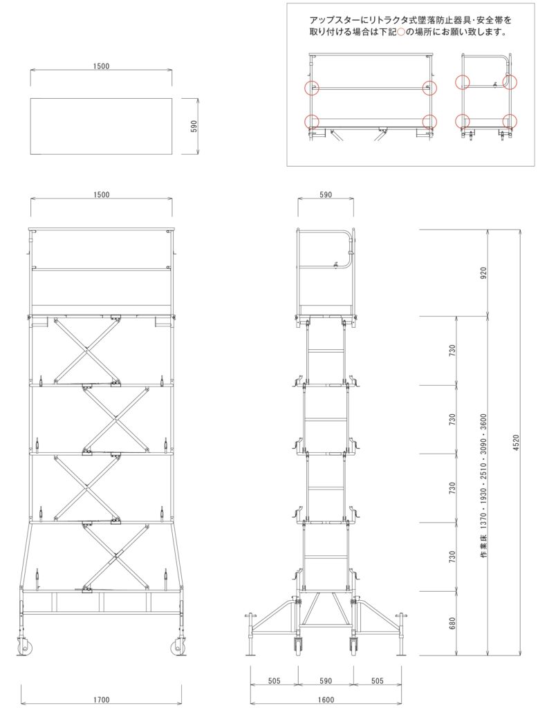 アップスター US-36 | 西南機材株式会社